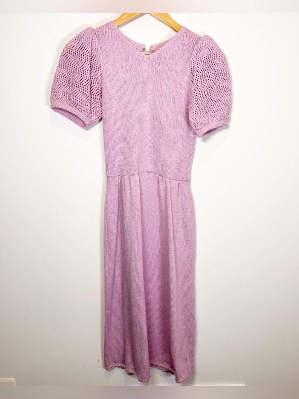 Vintage St. John Purple Knit Dress